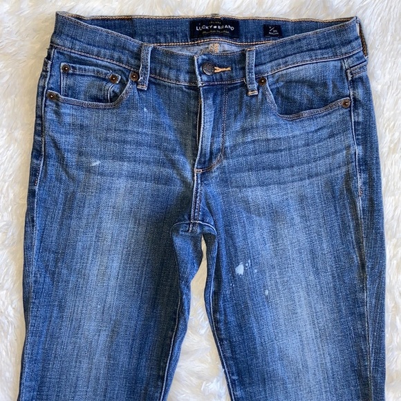 Lucky Brand Sweet Straight Blue Jeans Size 2/26 - Picture 4 of 13